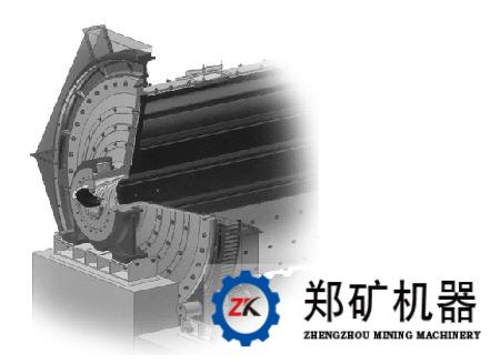 棒磨机端盖和耳轴（图）- 棒磨机组成部分介绍2